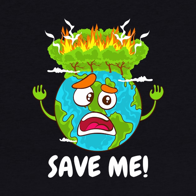 Earth Day Environment Protection No Planet B Climate Change Design by Dr_Squirrel